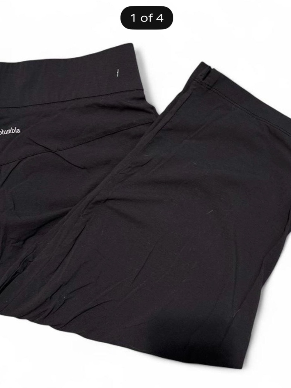 Columbia Black High-Waist Performance